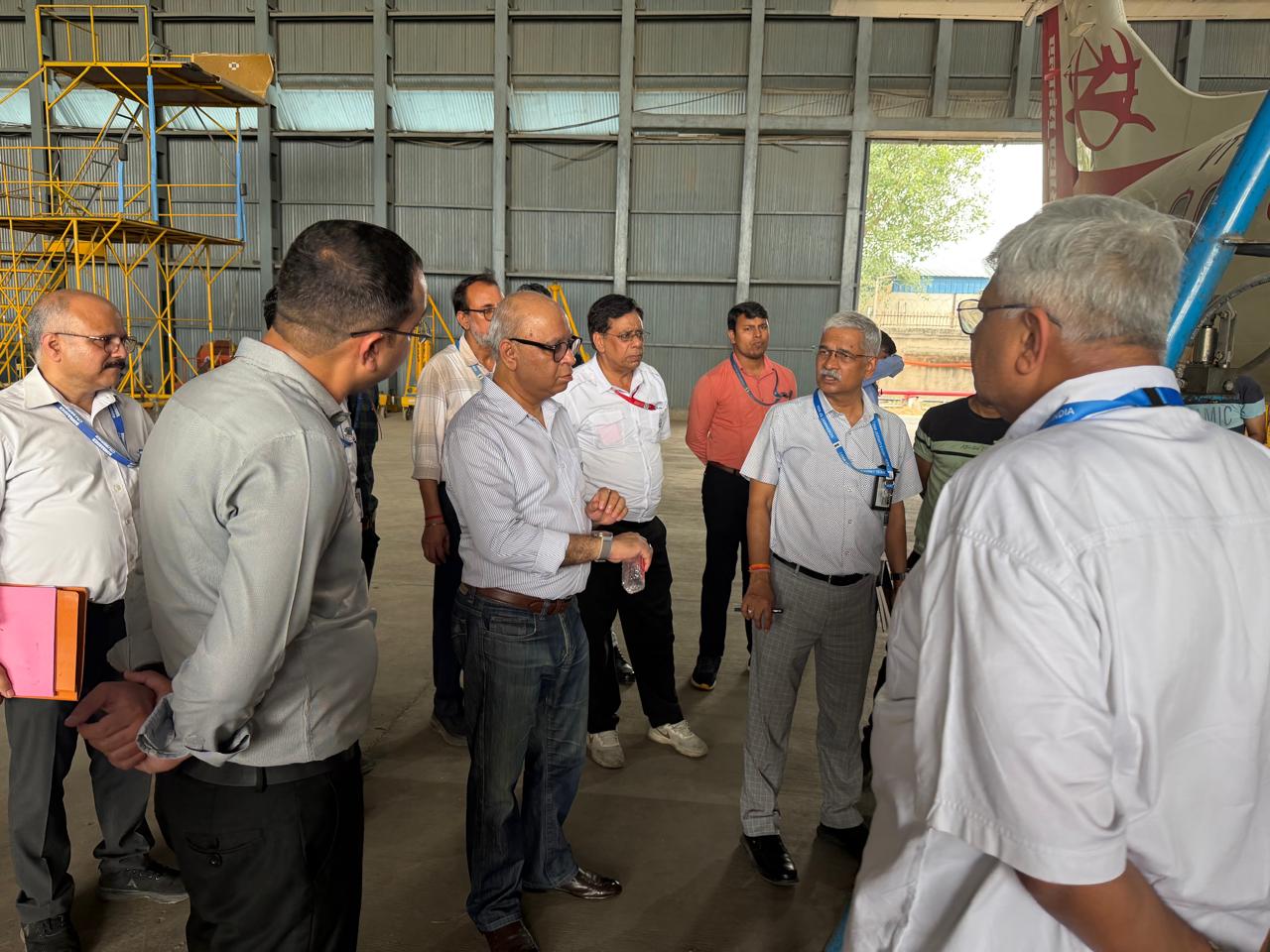 Visit to AIESL Delhi Base and Line Maintenance
