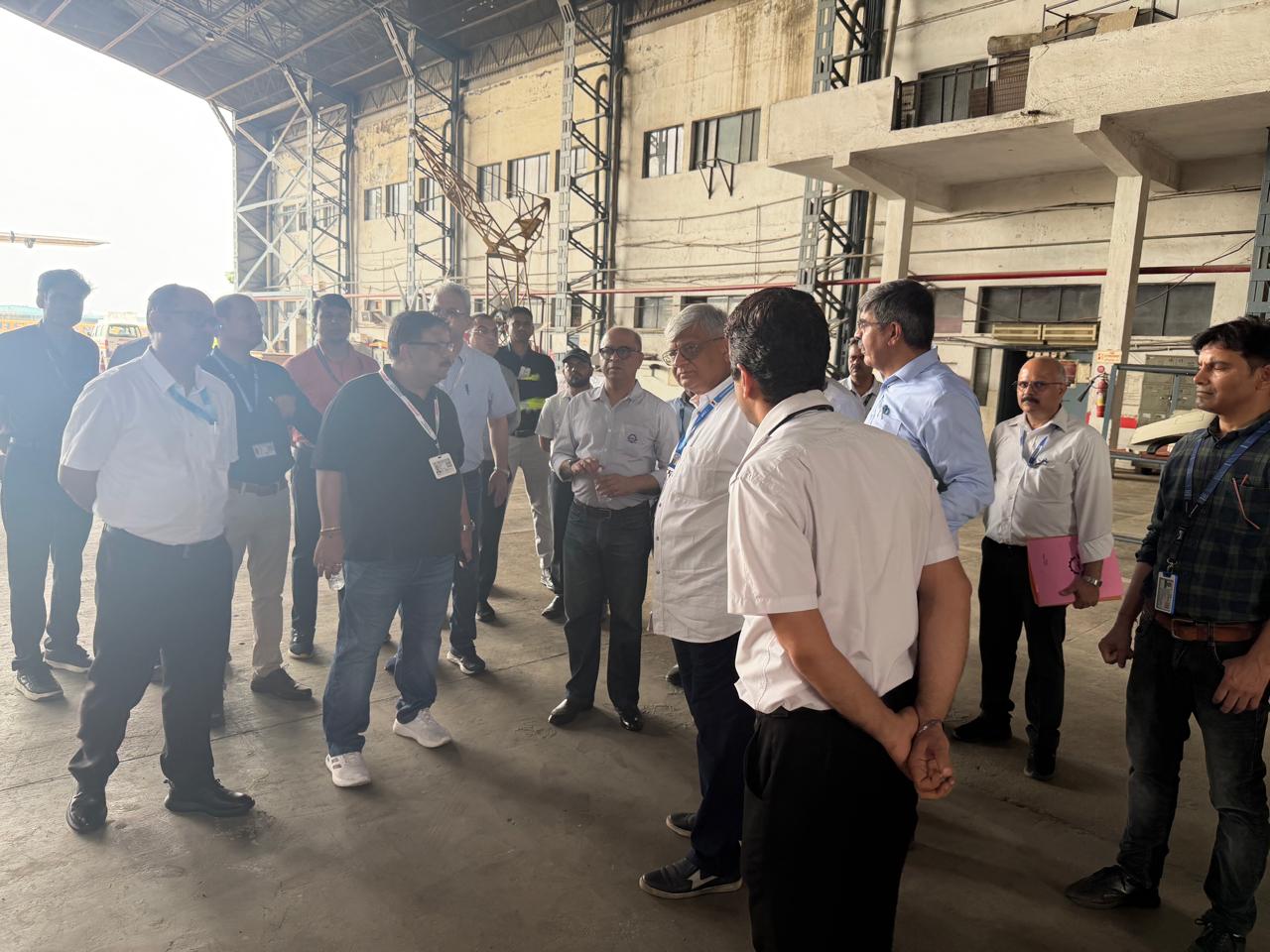 Visit to AIESL Delhi Base and Line Maintenance