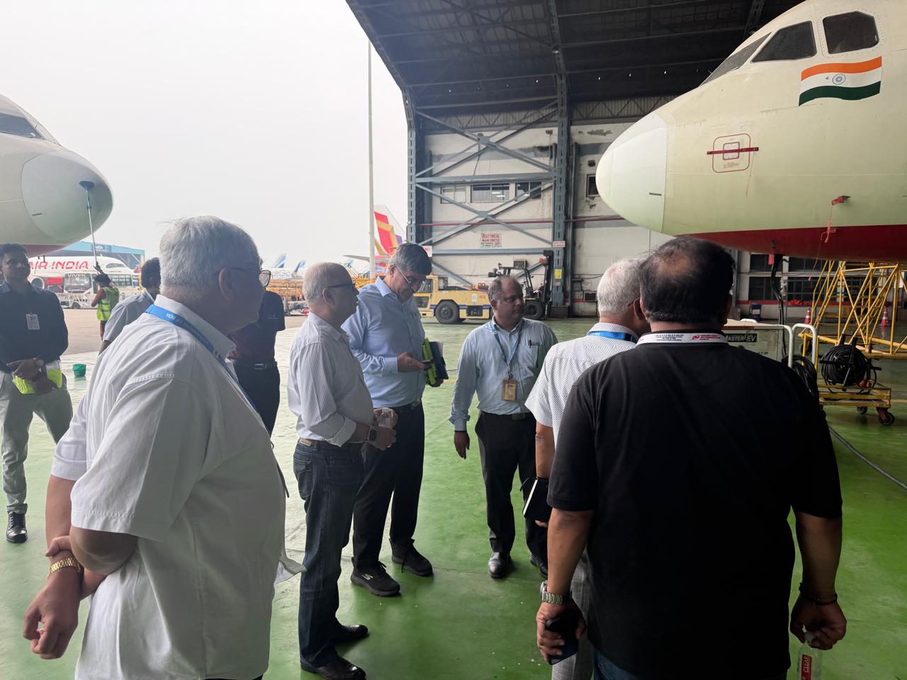 Visit to AIESL Delhi Base and Line Maintenance